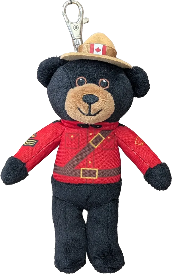 Zipper Pull, RCMP Black Bear