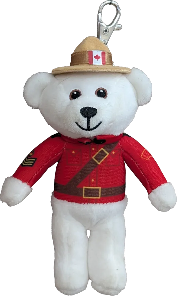 Zipper Pull, RCMP Polar Bear