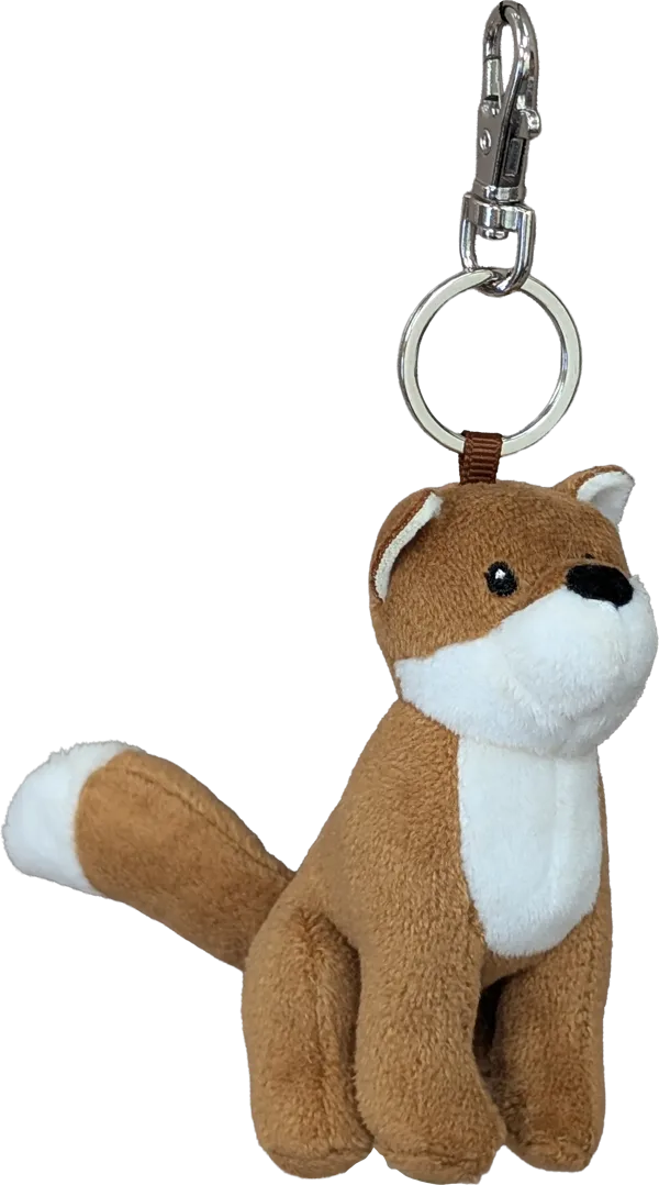 Zipper Pull, Natural Red Fox