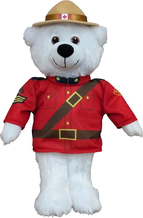 11 inch RCMP Sergeant Polar Bear