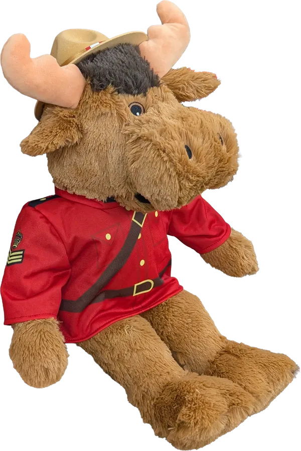 22 inch RCMP Sergeant Moose