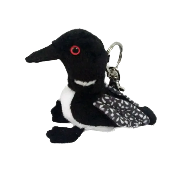 Zipper Pull, Natural Loon