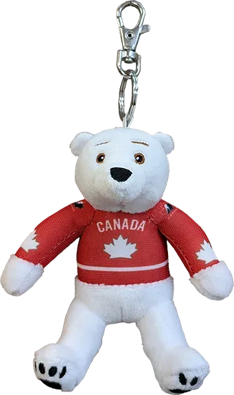 Zipper Pull, Hockey Canada Polar Bear