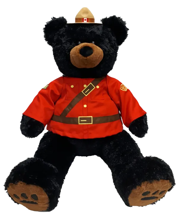 34 inch RCMP Sergeant Black Bear