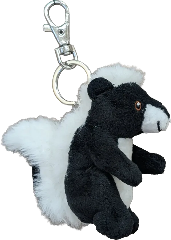 Zipper Pull, Natural Skunk