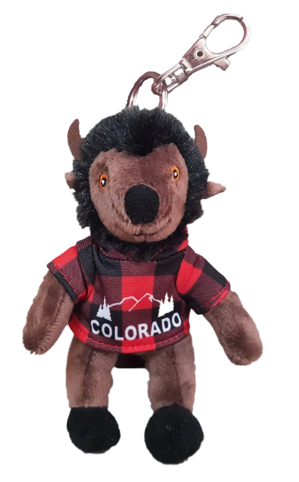Zipper Pull, Buffalo, Colorado & Mountain, Red Jack
