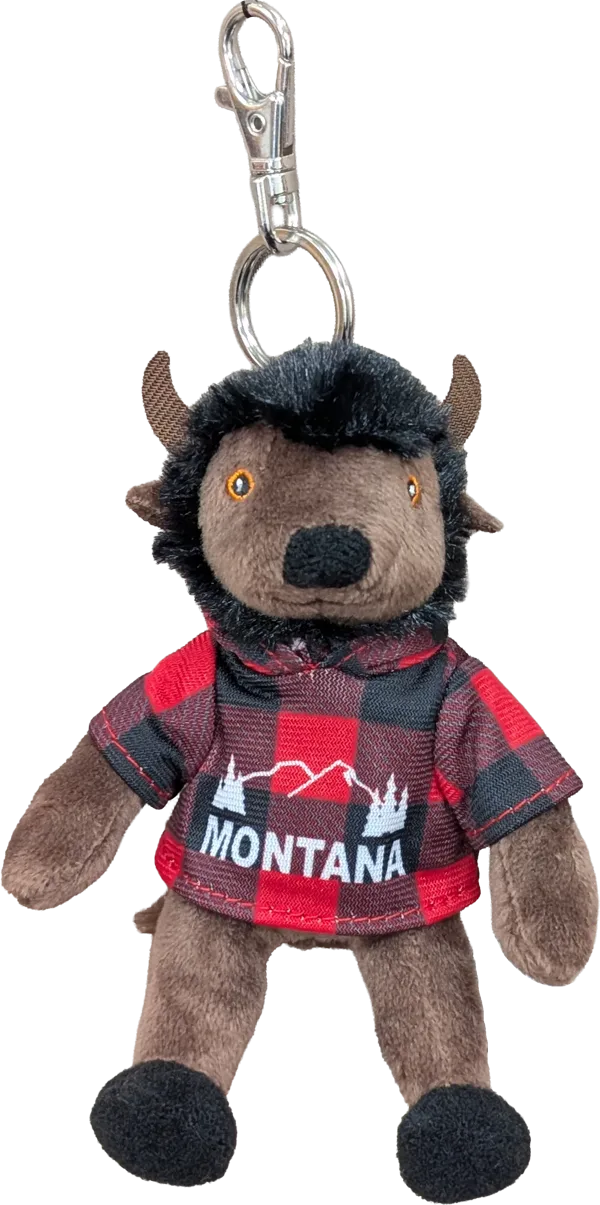 Zipper Pull, Buffalo, Montana & Mountain, Red Jack