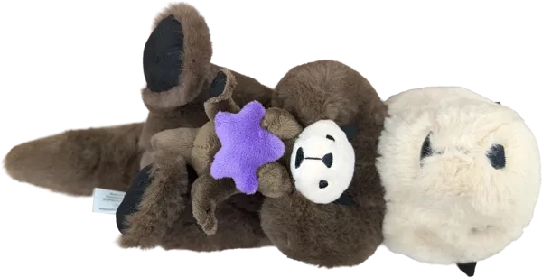 14 inch Otter & Baby
