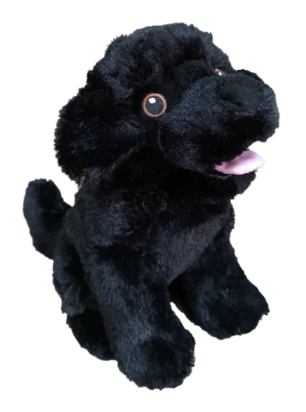 9 inch Sitting Newfoundland Dog