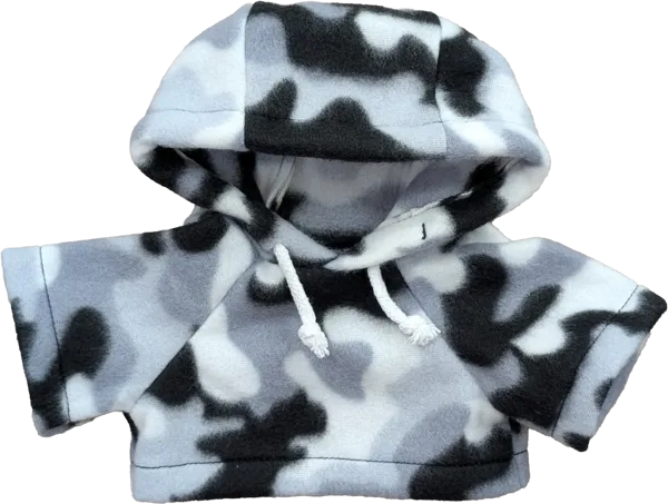 Small Grey Camo Hoody