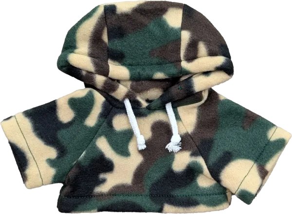 Small Green Camo Hoody