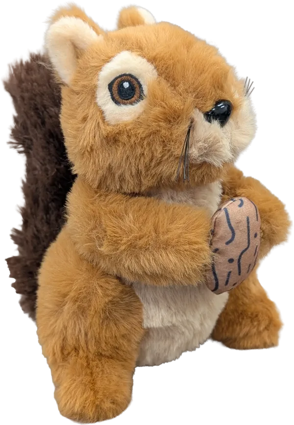 6 inch Natural Brown Squirrel