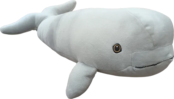 15 inch Grey Beluga Whale