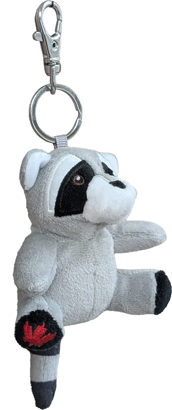 Zipper Pull, Raccoon MapleFoot