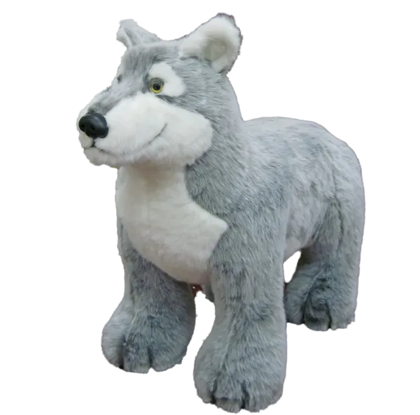 Display, Baby Grey Wolf (on all fours)
