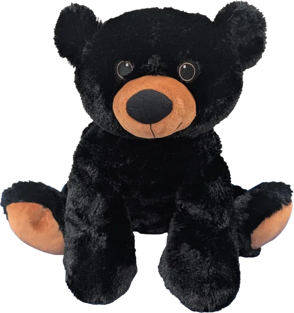 12 inch Cuddle Critter polar bear plush, sitting