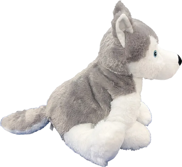 20 inch FloppyFoot Grey Husky